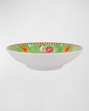 Melamine Campagna Gallina Pasta Bowl