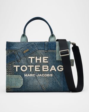 The Medium Patchwork Denim Tote Bag