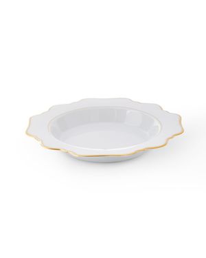 Simply Anna Antique Rimmed Soup Bowl