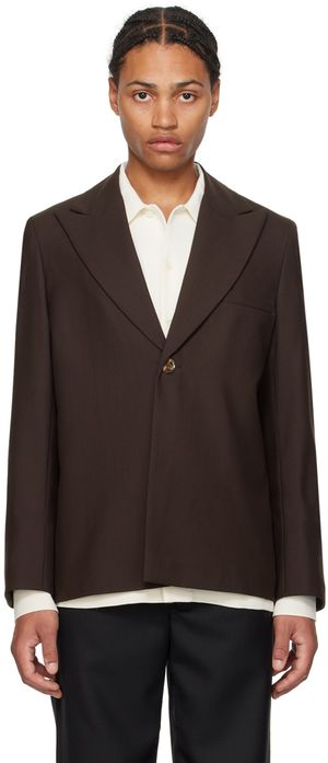 Séfr Burgundy Seydou Blazer