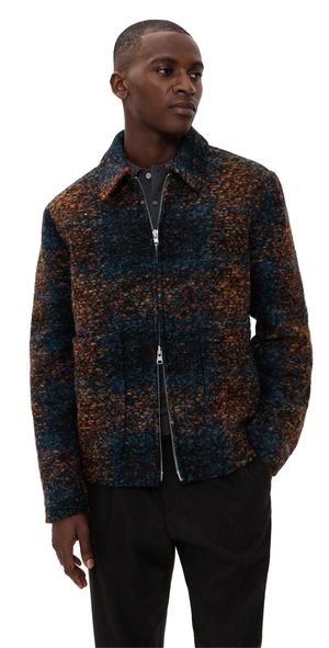 NN07 Gael Zip Jacket Blue Multi XL