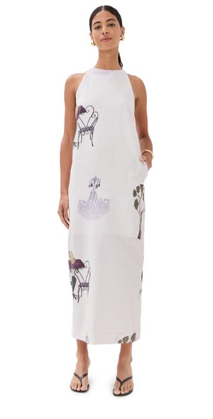 Isla & White Clara Dress Veranda L