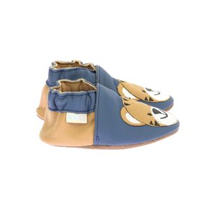 Robeez - Chaussons cuir - Taille 25/26 - Bleu