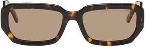 Marc Jacobs Brown Rectangular Sunglasses