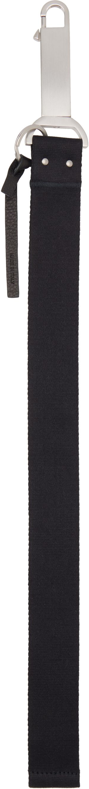 Rick Owens Black Porterville Rick's Keychain