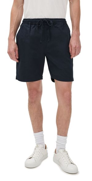 Universal Works Twill Beach Shorts 7.5 Navy M