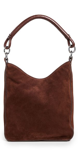 STAUD Mel Shoulder Bag Mahogany One Size
