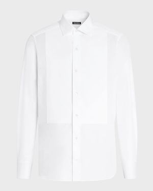 Men's Formal Piquet Evening Shirt