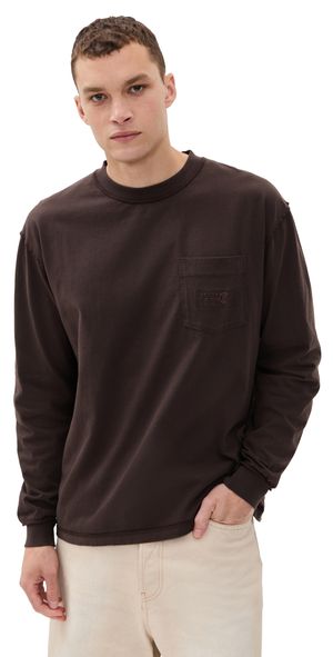 MM6 Maison Margiela Long Sleeve Top Chocolate M