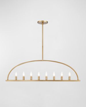 Abbott 8-Light Linear Chandelier