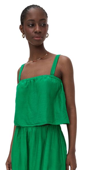Velvet Andrea Top Emerald L