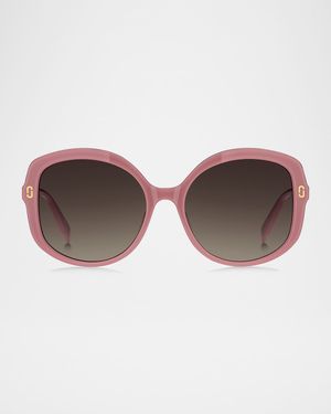 Round Acetate Sunglasses