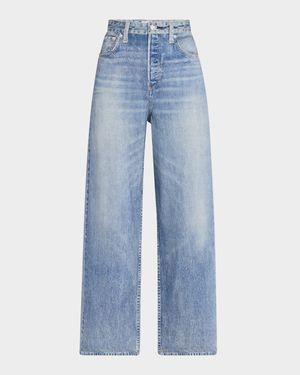 Miramar Andi Cotton-Terry Ankle Jeans