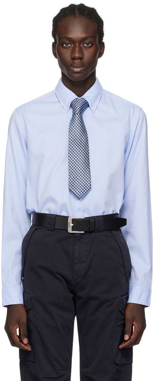 BOSS Blue Button-Down Shirt