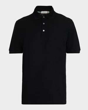 Men's Classic-Fit Cotton Pique Polo Shirt