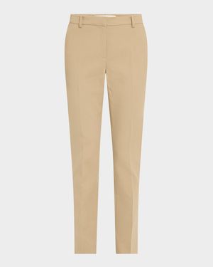 Manhattan Cotton Twill Cigarette Pants