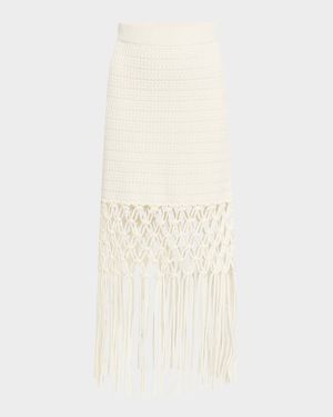 Sevilla Crochet Knit Skirt