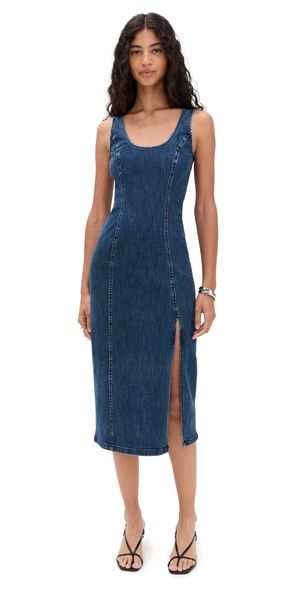 rag & bone Flexi Athena Midi Dress Bryant 0