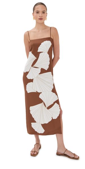 Veronica Beard Petra Dress Whisky Multi 8