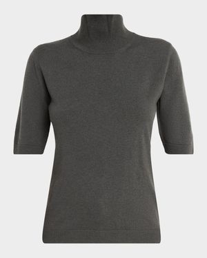 Turtleneck Wool Knit Sweater