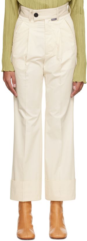 Oct31 Off-White Turnup Trousers