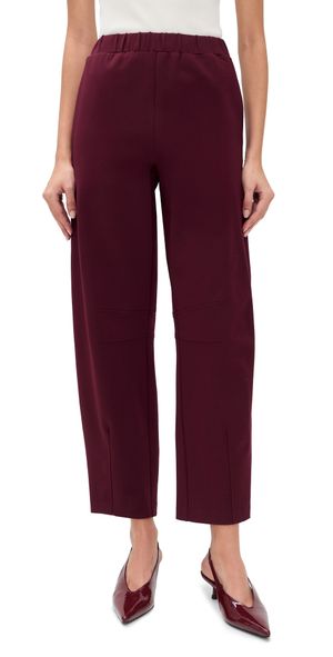 ALIGNE Markus Ponte Trousers Oxblood 12