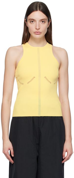Paris Georgia Yellow Mia Tank Top