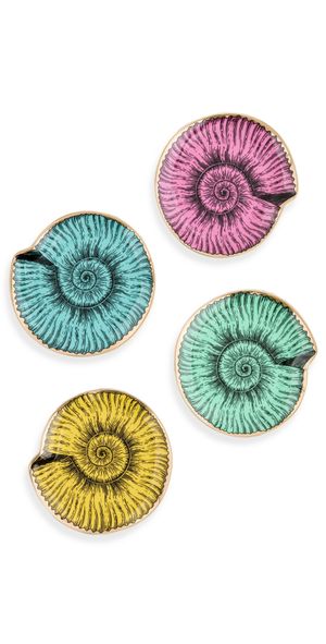 Jonathan Adler Sirena Coasters Purple One Size