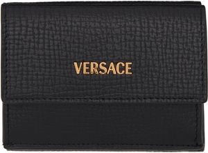 Versace Black 'Versace' Myth Trifold Wallet