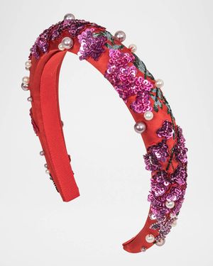 Rubina Pearly Embellished Headband