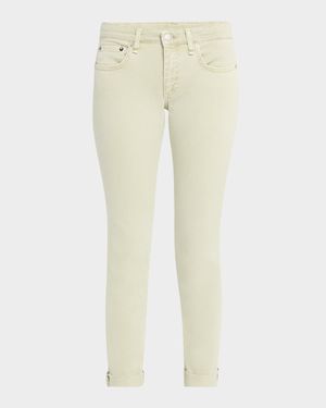 Dre Low-Rise Slim Boyfriend Jeans
