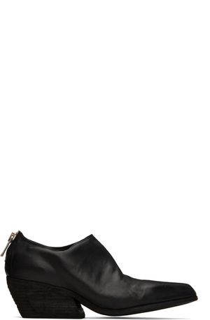 Guidi Black TX00 Loafers