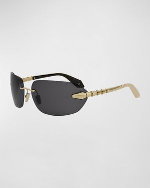 Serpenti Viper Wrap Sunglasses
