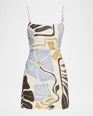 Lola Printed Mini Dress