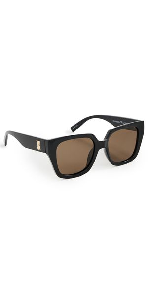 Le Specs The Illusion Sunglasses Black One Size