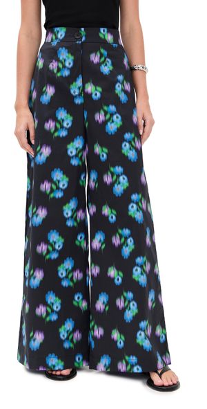 The Lulo Project Michelle Pants Under The Spray Black M