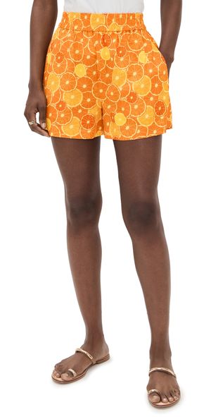 Never Fully Dressed Orange Elissa Shorts Orange 6