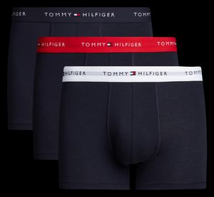 Tommy Hilfiger - Lot de 3 boxers en coton mélangé - Taille XL - Blanc