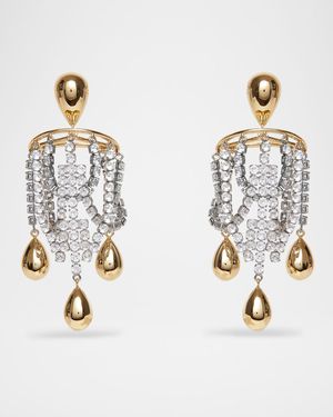 Crystal Opulent Chandelier Earrings