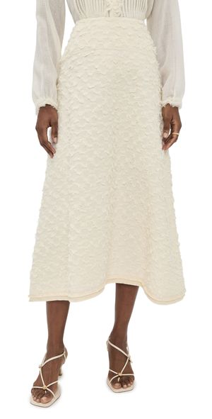 Ulla Johnson Josanna Skirt Ivory 10