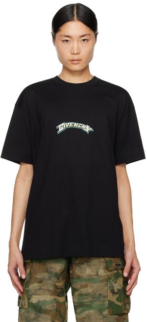 Givenchy Black Bonded T-Shirt