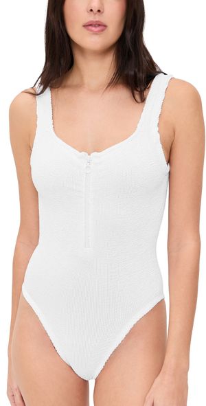 Hunza G Dallas One Piece White One Size