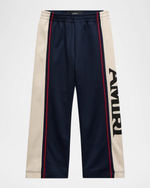Kid's Amiri Sport Track Pants, Size 4-12