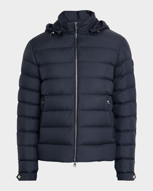 Men's Arneb Hooded Short Down Puffer Jacket