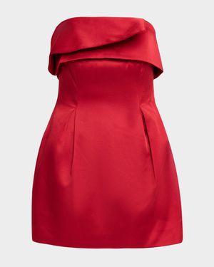 Ayla Strapless Structured Mini Dress