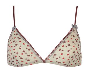 Momoni - Soutien gorge imprimé - Taille L - Gris