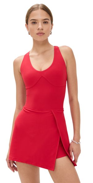 Year of Ours Doubles Dress Cherry L