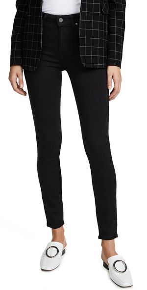 PAIGE Transcend Hoxton Ankle Jeans Black Shadow 23