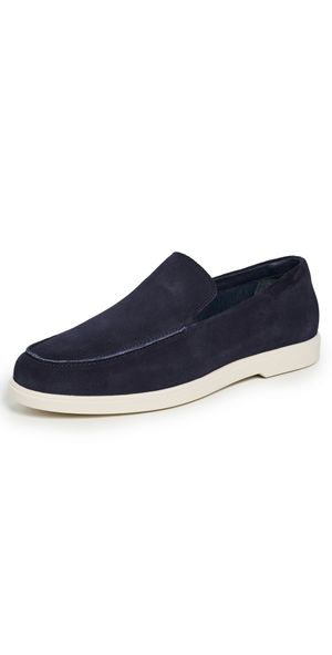 Frescobol Carioca Miguel Suede Loafers Midnight Blue 43