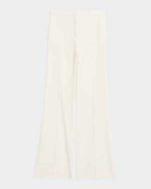 Enly Wool-Blend Wide Leg Pants